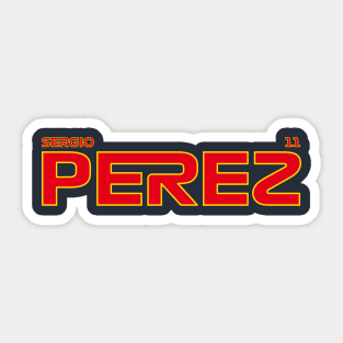 SERGIO PEREZ 2023 Sticker